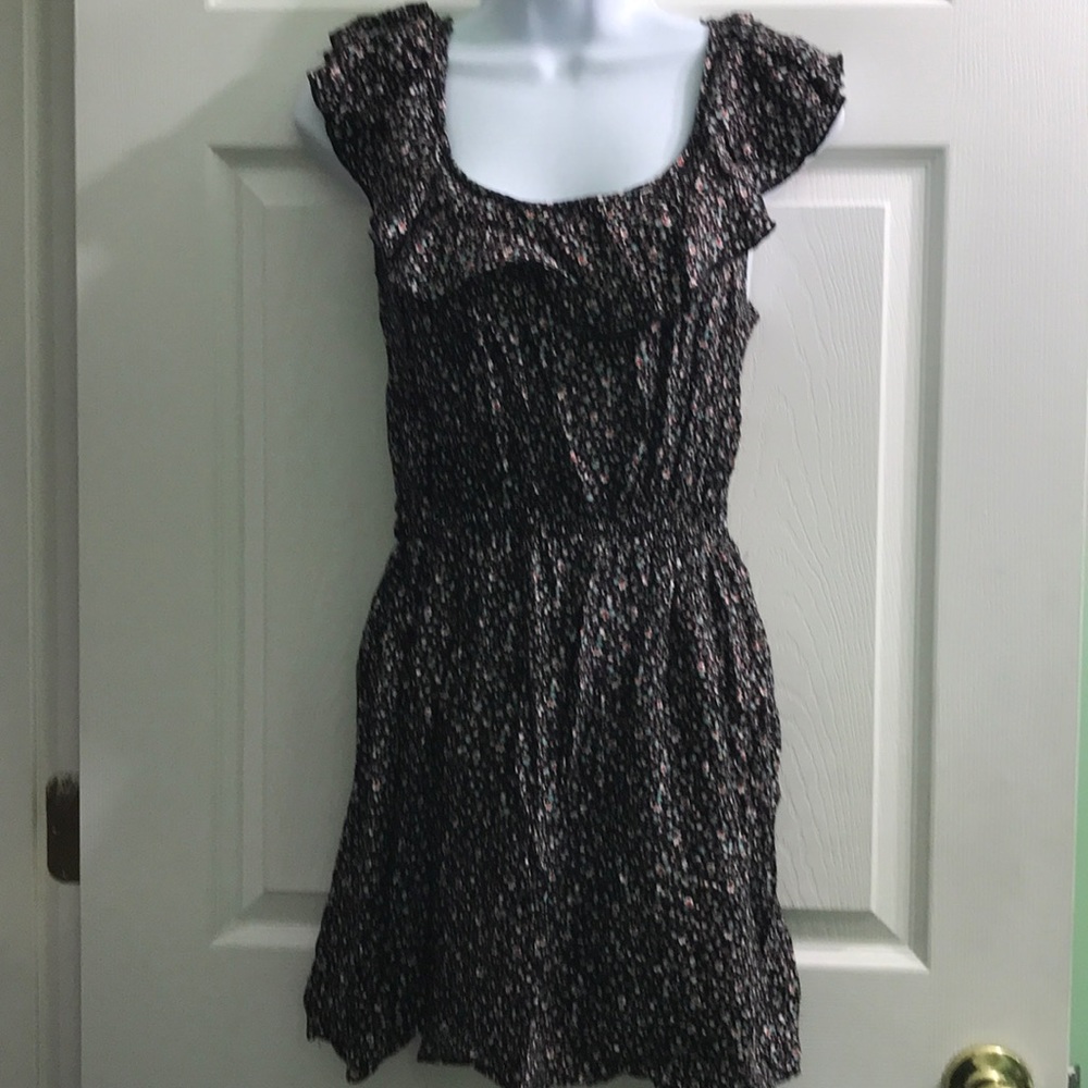 Floral off shoulder dress